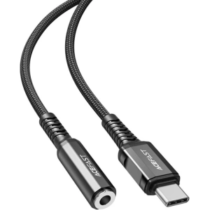 Kup Acefast C1-07 Adaptor USB-C / mini jack 3,5 mm 18 cm (negru) - ACE77 - {ean13} - Sklep Home Screen