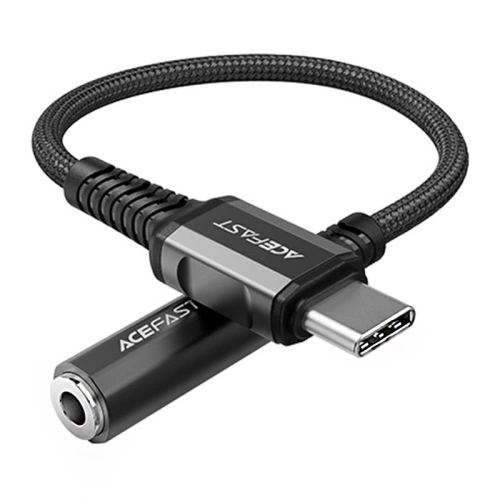 Kup Adapter Acefast C1-07 USB-C / Mini-Klinke 3,5mm 18cm (schwarz) - ACE77 - {ean13} - Sklep Home Screen