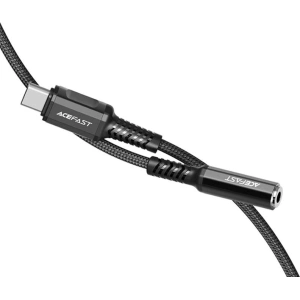 Kup Adapter Acefast C1-07 USB-C / mini jack 3,5mm 18cm (czarny) - ACE77 - {ean13} - Sklep Home Screen