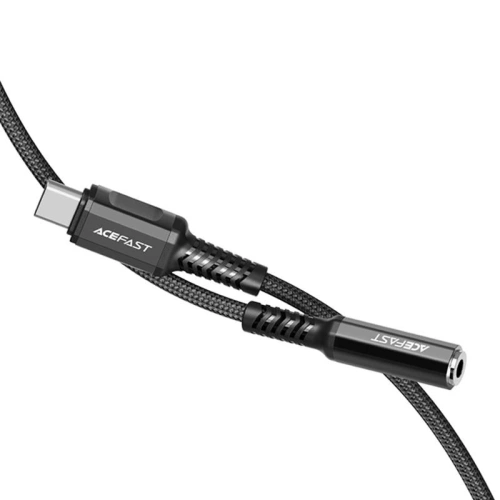 Kup Adapter Acefast C1-07 USB-C / Mini-Klinke 3,5mm 18cm (schwarz) - ACE77 - {ean13} - Sklep Home Screen