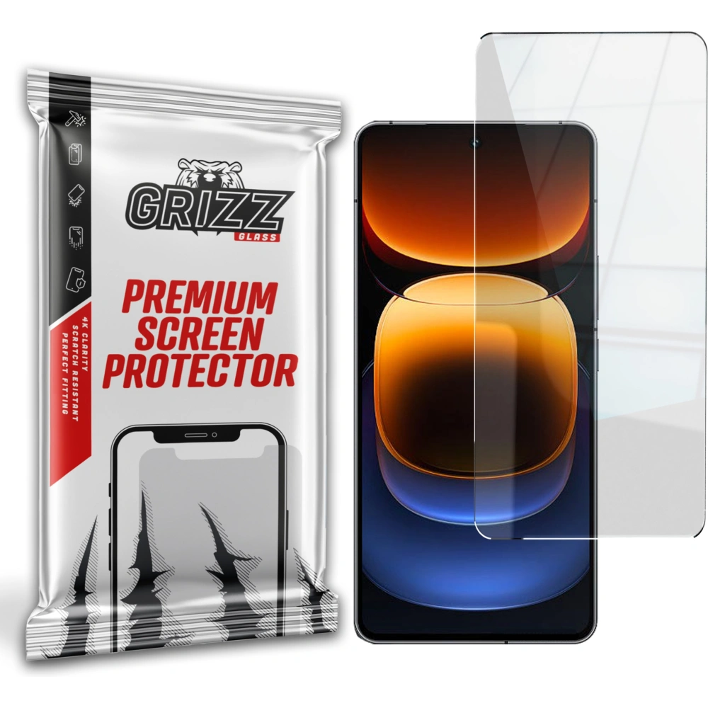 Szkło hybrydowe GrizzGlass HybridGlass do Vivo iQOO 12