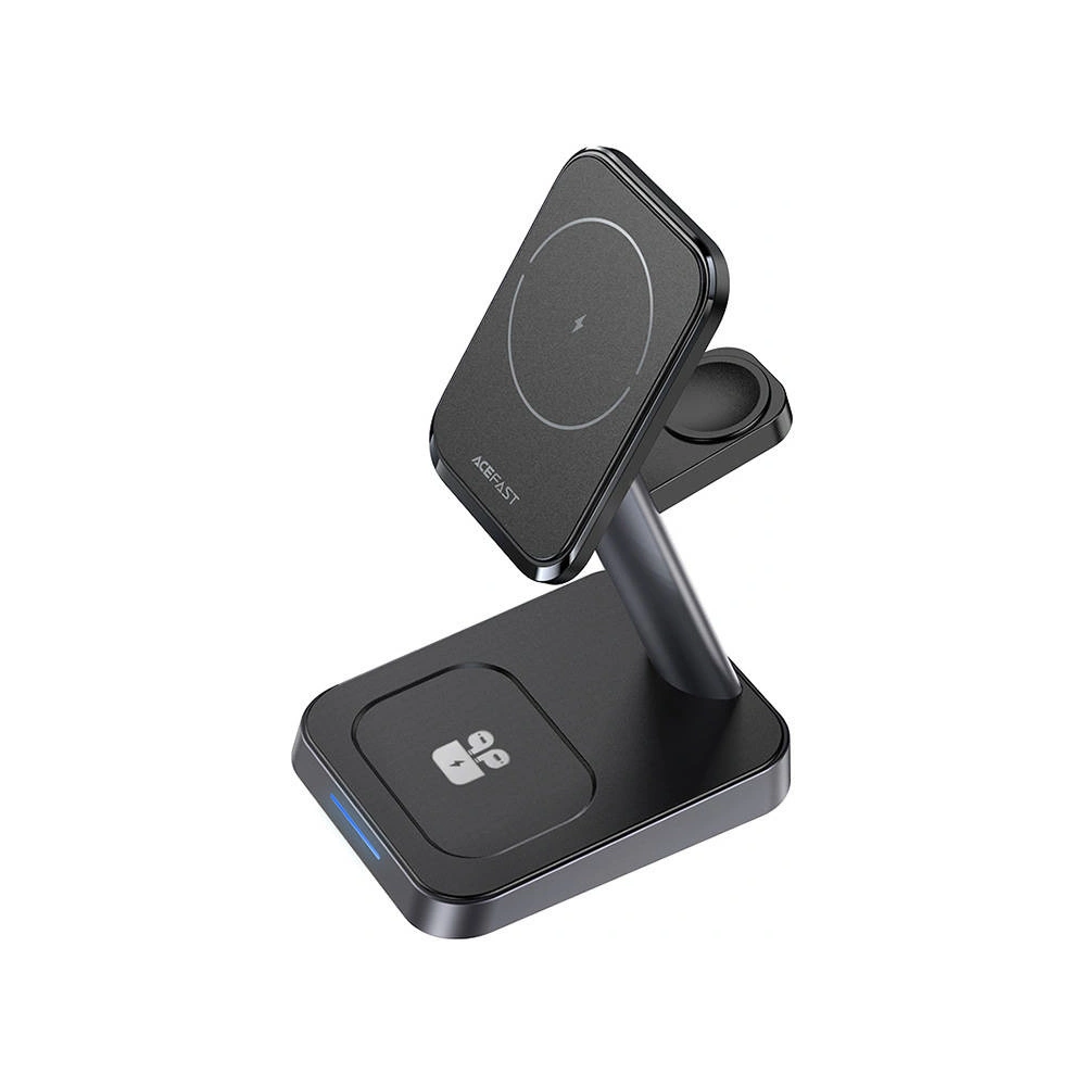 Ładowarka bezprzewodowa Acefast E3 3w1, MagSafe, 7,5W (czarna)