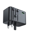 Kup Acefast Z1 US/EU/UK/AU încărcător de perete de călătorie, 2xUSB-A, 3xUSB-C, GaN, 67W, (negru) - ACE82 - {ean13} - Sklep Home Screen