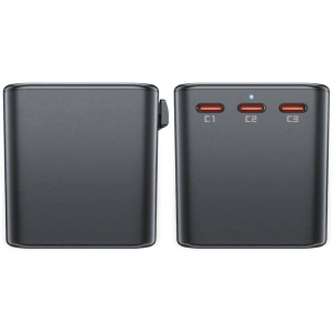Kup Ładowarka sieciowa podróżna Acefast Z1 US/EU/UK/AU, 2xUSB-A, 3xUSB-C, GaN, 67W, (czarna) - ACE82 - {ean13} - Sklep Home Screen