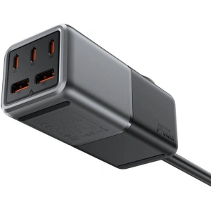 Kup Ładowarka sieciowa / listwa zasilająca Acefast Z2 2xUSB-A, 3xUSB-C, GaN, 75W (czarna) - ACE83 - {ean13} - Sklep Home Screen