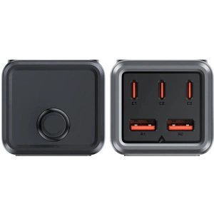Kup Ładowarka sieciowa / listwa zasilająca Acefast Z2 2xUSB-A, 3xUSB-C, GaN, 75W (czarna) - ACE83 - {ean13} - Sklep Home Screen