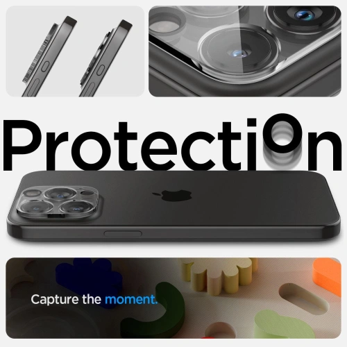 Kup Szkło hartowane na aparat Spigen Optik.tr ez Fit Camera Protector Apple iPhone 14 Pro / 14 Pro Max / 15 Pro / 15 Pro Max Crystal Clear [2 PACK] - SPN3202 - {ean13} - Sklep Home Screen