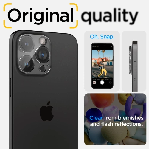 Kup Gehärtetes Glas für die Spigen Optik.tr ez Fit Kamera Schutz für Apple iPhone 14 Pro / 14 Pro Max / 15 Pro / 15 Pro Max Crystal Clear [2 PACK] - SPN3202 - {ean13} - Sklep Home Screen