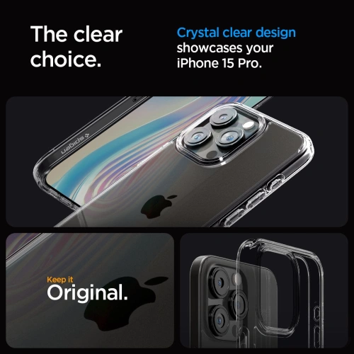 Kup Spigen Apple Carcasă Ultra Hybrid iPhone 15 Pro Space Crystal - SPN3204 - {ean13} - Sklep Home Screen