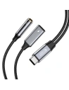 Kabel Tech-Protect Ultraboost adaptér USB-C / USB-C, mini jack 3.5mm Černý