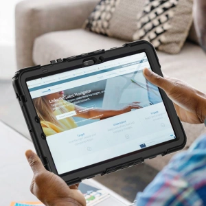 Etui Tech-Protect Solid360 Samsung Galaxy Tab S9 FE Černá