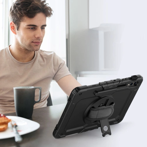 Kup Etui Tech-Protect Solid360 Samsung Galaxy Tab S9 FE+ Plus Fekete - THP2443 - {ean13} - Sklep Home Screen