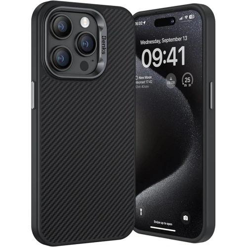 Kup Case Benks MagClap ArmorPro Kevlar Case 600D Apple iPhone 15 Pro - BKS232 - {ean13} - Sklep Home Screen
