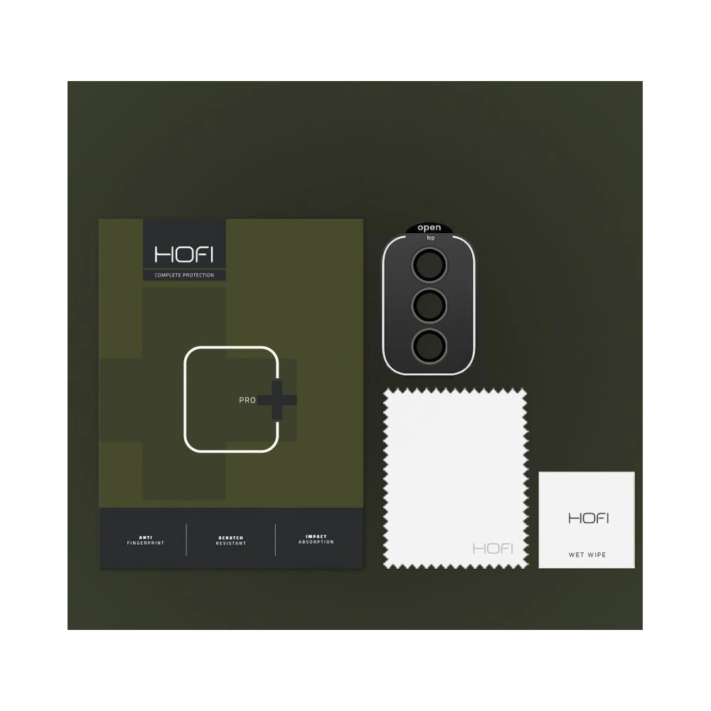 Szkło na obiektyw aparatu Hofi Camring Pro+ Samsung Galaxy S23 FE Black
