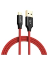 Kabel Micro USB AmpCore Turbo BlitzWolf BW-MC9 2,5m rot