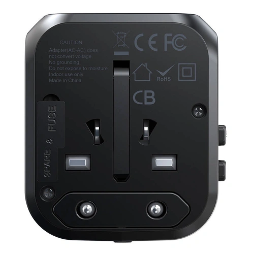 Kup Choetech Încărcător de călătorie PD5008 3xUSB-A, 1xUSB-C, GaN, 30W, US/EU/UK/AU (negru) - CHT192 - {ean13} - Sklep Home Screen