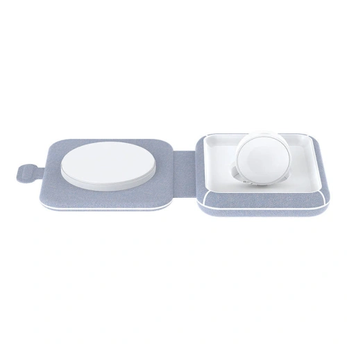 Buy Choetech T323 2-in-1 wireless inductive charger, MagSafe, MFI (gray) - CHT193 - {ean13} - Home Screen Store Europe