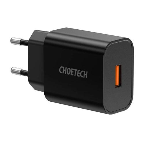 Buy Choetech Q5003 QC 3.0 network charger, 18W (black) - CHT194 - {ean13} - Home Screen Store Europe