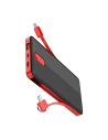 Powerbank LDNIO PL2014 20000mAh + kábel 3w1 USB-C, micro USB, Lightning (fekete)