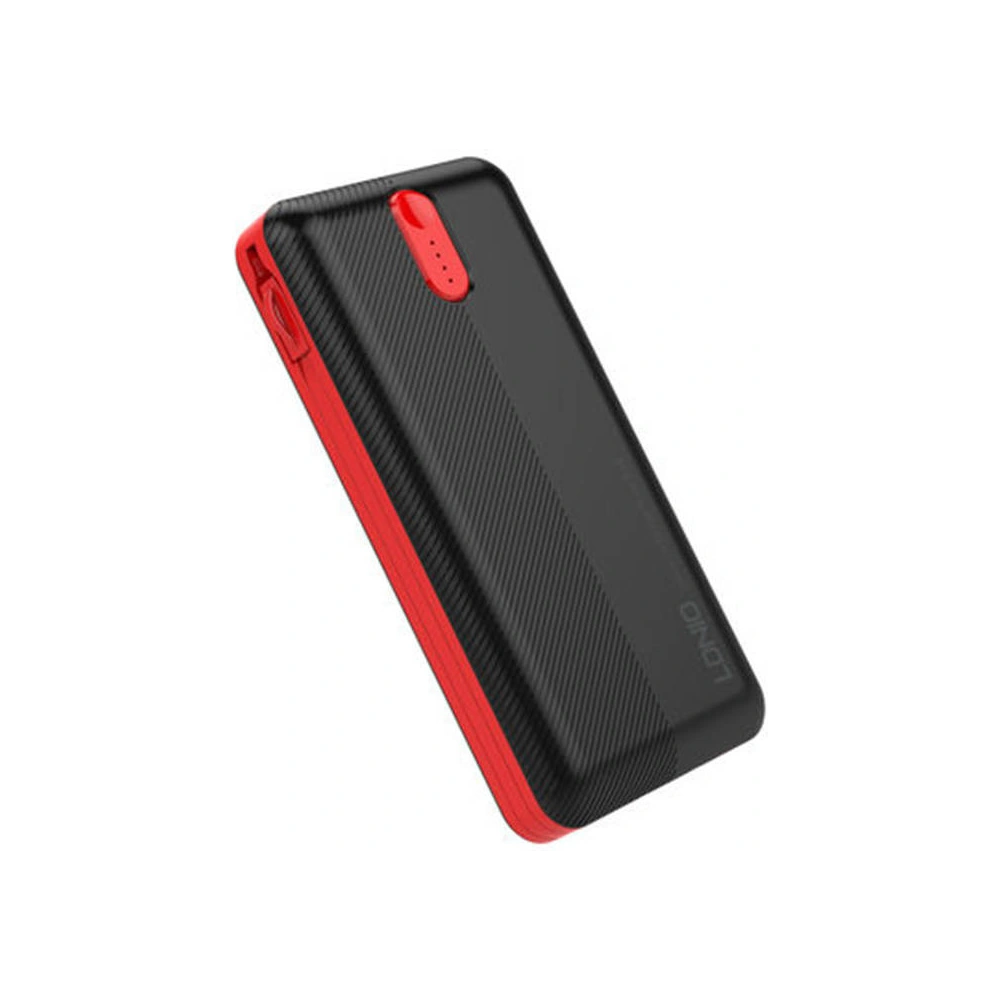 Powerbank LDNIO PL2014 20000mAh + kabel 3w1 USB-C, micro USB, Lightning (czarny)