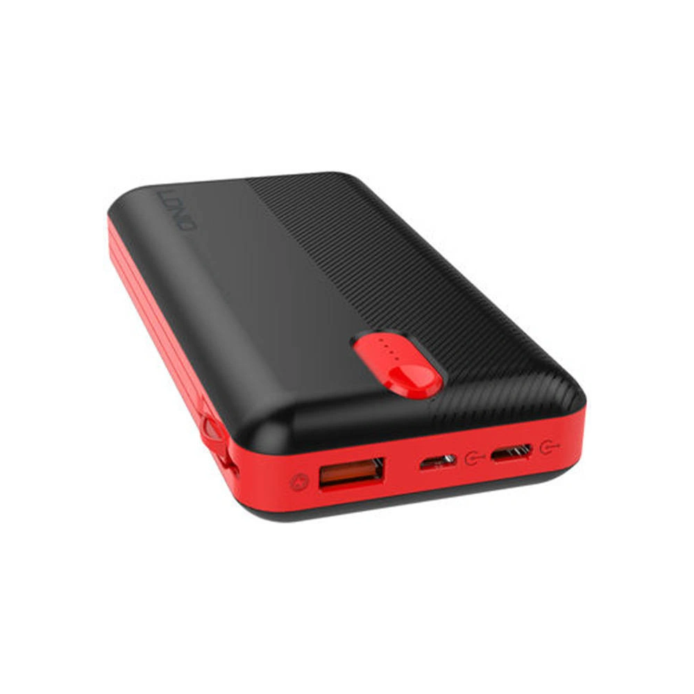 Powerbank LDNIO PL2014 20000mAh + kabel 3w1 USB-C, micro USB, Lightning (czarny)