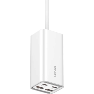 Kup Ładowarka sieciowa LDNIO A4610C 2xUSB-A, 2xUSB-C, PD, QC4, PPS, AF, 65W (biała) - LDN473 - {ean13} - Sklep Home Screen