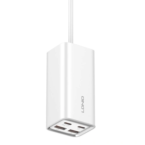 Kup Ładowarka sieciowa LDNIO A4610C 2xUSB-A, 2xUSB-C, PD, QC4, PPS, AF, 65W (biała) - LDN473 - {ean13} - Sklep Home Screen