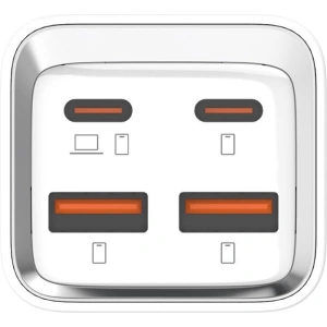 Kup Ładowarka sieciowa LDNIO A4610C 2xUSB-A, 2xUSB-C, PD, QC4, PPS, AF, 65W (biała) - LDN473 - {ean13} - Sklep Home Screen