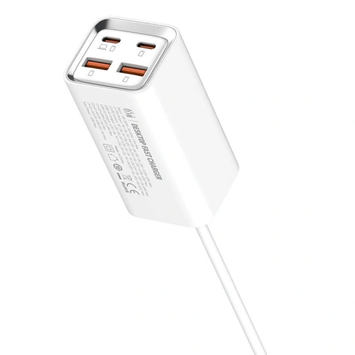 Kup Netzteil LDNIO A4610C 2xUSB-A, 2xUSB-C, PD, QC4, PPS, AF, 65W (weiß) - LDN473 - {ean13} - Sklep Home Screen