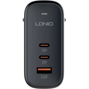 Kup Ładowarka sieciowa LDNIO Q366 USB-A, 2xUSB-C, GaN, 65W czarna - LDN474 - {ean13} - Sklep Home Screen