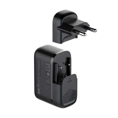 Kup Netzteil LDNIO Q366 USB-A, 2xUSB-C, GaN, 65W schwarz - LDN474 - {ean13} - Sklep Home Screen