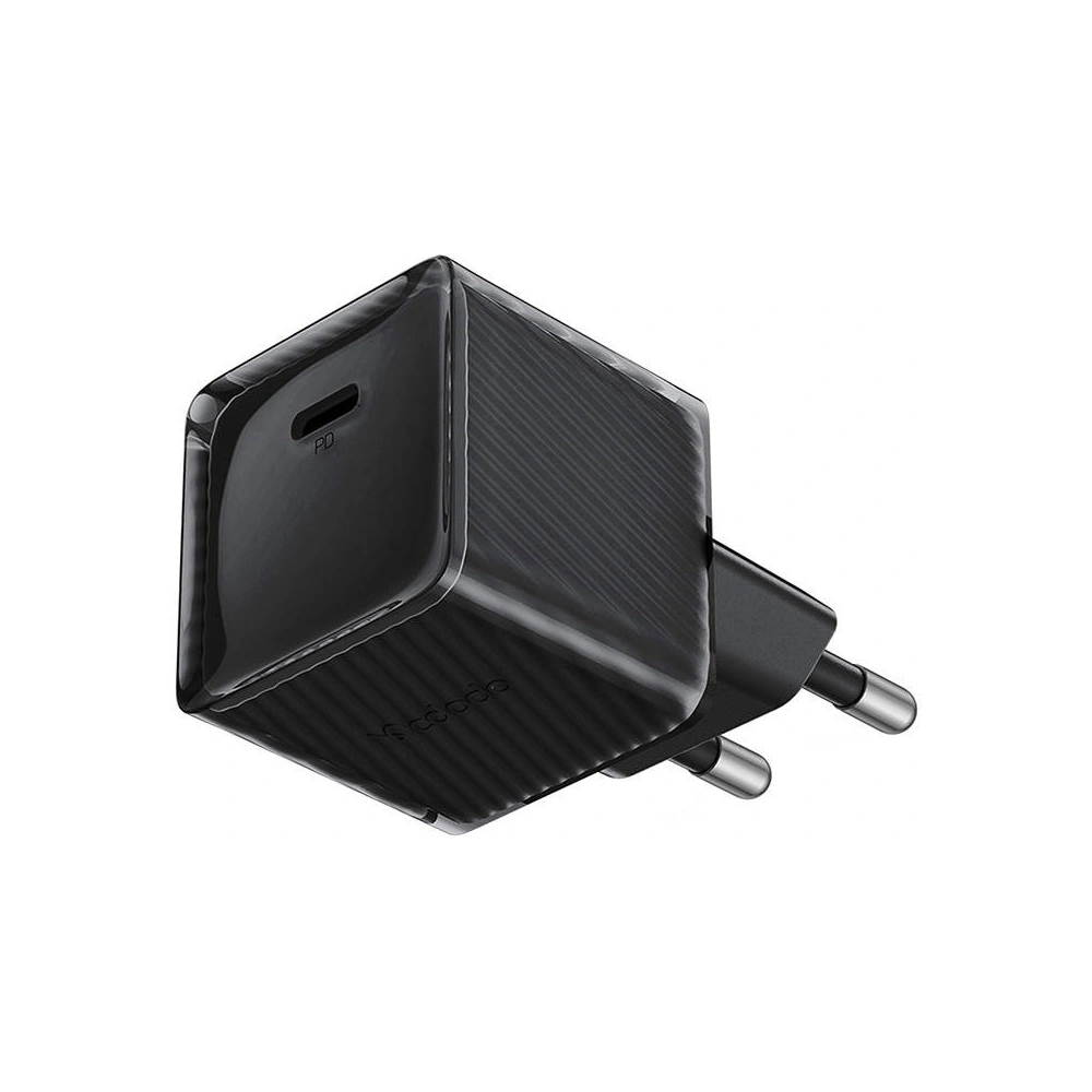 Ładowarka sieciowa Mcdodo CH-3771 USB-C 20W GaN (czarna)