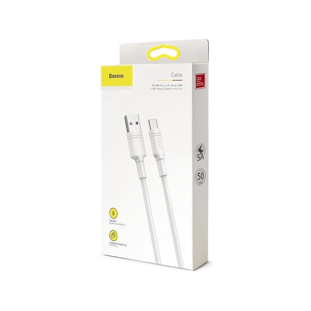 Kabel USB-C Baseus Double Ring do Huawei SuperCharge 5A 1m