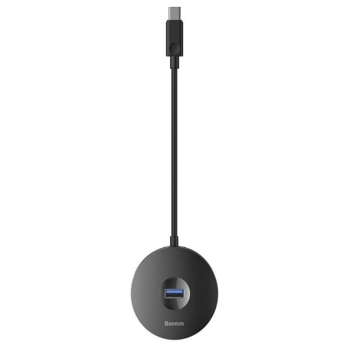 Kup Hub 4w1 USB-C to USB 3.0 + 3x USB 2.0 Baseus 15cm (fekete) - BSU483BLK - {ean13} - Sklep Home Screen