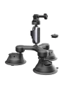 PGYTECH P-GM-224 three-arm sports camera mount with Suction Cup attachment
