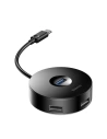 Kup Hub 4w1 USB-C to USB 3.0 + 3x USB 2.0 Baseus 15cm (fekete) - BSU483BLK - {ean13} - Sklep Home Screen