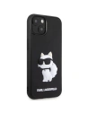 Kup Etui Karl Lagerfeld KLHCP14M3DRKHNK Apple iPhone 14 Plus / 15 Plus hardcase Rubber Choupette 3D černý/black - KLD1825 - {ean13} - Sklep Home Screen