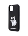 Kup Etui Karl Lagerfeld KLHCP14M3DRKHNK Apple iPhone 14 Plus / 15 Plus hardcase Rubber Choupette 3D černý/black - KLD1825 - {ean13} - Sklep Home Screen