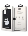 Kup Etui Karl Lagerfeld KLHCP14M3DRKHNK Apple iPhone 14 Plus / 15 Plus hardcase Rubber Choupette 3D černý/black - KLD1825 - {ean13} - Sklep Home Screen