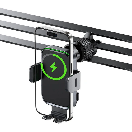 Buy Acefast D17 car holder with 15W inductive charger (black) - ACE87 - {ean13} - Home Screen Store Europe