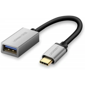 Adapter OTG USB-C 3.0 UGREEN (aluminiowy) czarny