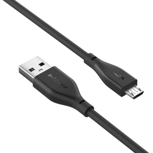 Kup Kabel Micro USB AmpCore II BlitzWolf BW-MC10 0,3m schwarz - BLZ026BLK - {ean13} - Sklep Home Screen