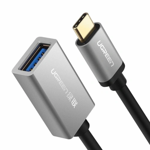 Buy Adapter OTG USB-C 3.0 Aluminium UGREEN Black - UGR028BLK - {ean13} - Home Screen Store Europe