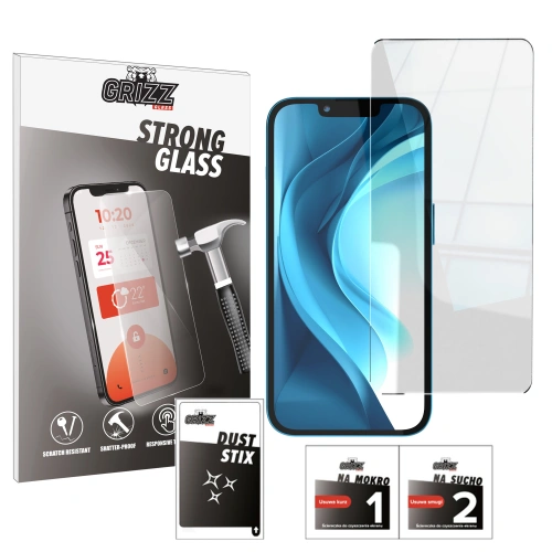 Kup Gehärtetes Glas GrizzGlass StrongGlass Apple iPhone 16e / 14 / 13 / 13 Pro - GRZ7319 - {ean13} - Sklep Home Screen