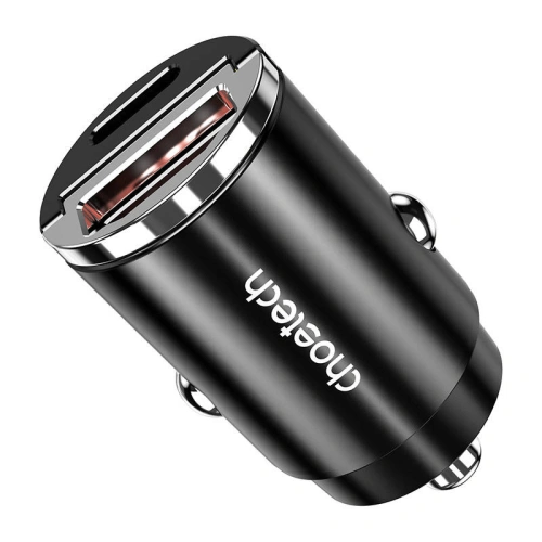 Kup Auto nabíječka Choetech TC0006 1xUSB-A, 1xUSB-C, PD 3.0, 30W (černá) - CHT201 - {ean13} - Sklep Home Screen