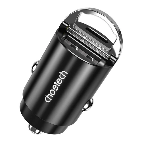 Kup Auto nabíječka Choetech TC0006 1xUSB-A, 1xUSB-C, PD 3.0, 30W (černá) - CHT201 - {ean13} - Sklep Home Screen
