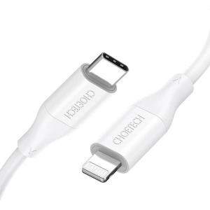 Buy Choetech IP0040 USB-C / Lightning cable, PD, 30W, 1.2m (white) - CHT202 - {ean13} - Home Screen Store Europe