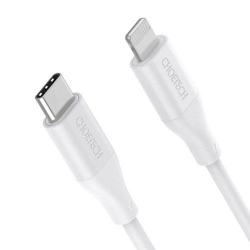 Kup Kabel Choetech IP0040 USB-C / Lightning, PD, 30W, 1.2m (weiß) - CHT202 - {ean13} - Sklep Home Screen