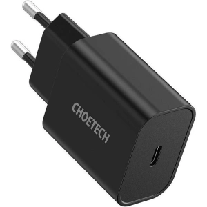 Kup Ładowarka sieciowa Choetech Q5004 USB-C, 20W (czarna) - CHT205 - {ean13} - Sklep Home Screen