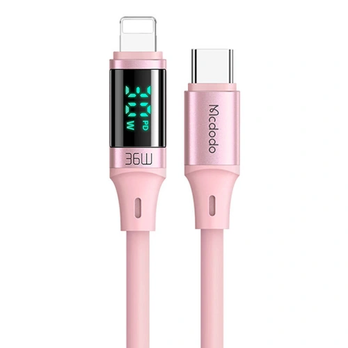 Kup Mcdodo 1.2m Cablu CA-1931 USB-C / Lightning, 36W, (roz) - MDD153 - {ean13} - Sklep Home Screen